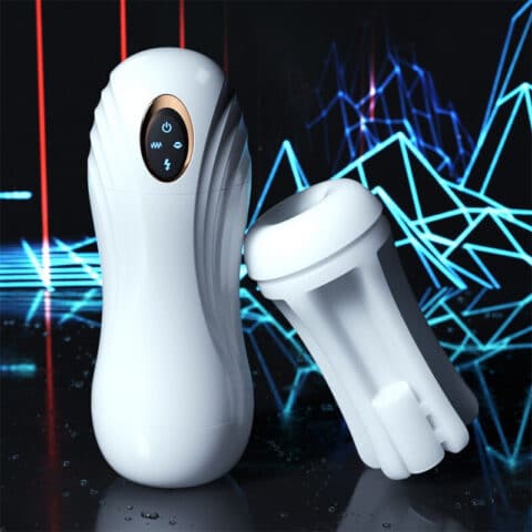 Vibrating Male Masturbator with Suction – Intense Training Pleasure Toy for Men