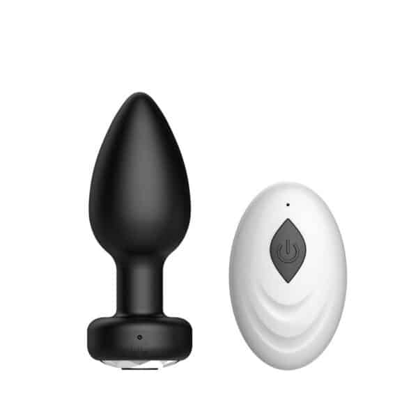 10-Speed Diamond Remote-Controlled Vibrating Anal Plug Set | G-Spot & Prostate Stimulation for Men & Women - Image 4