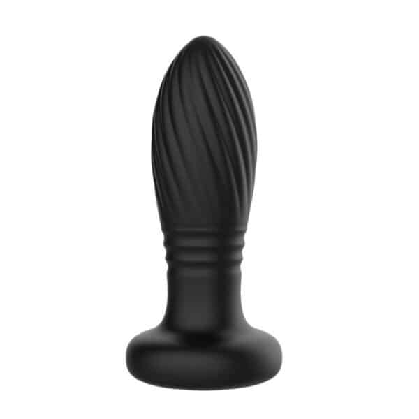 LED Thrusting Ribbed Anal Plug | Remote-Controlled Vibrating Unisex Prostate Massager with Multi-Speed Modes - Image 4