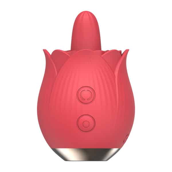 Rose Licking Vibrator for Women – Clitoral & Nipple Stimulator with Tongue Motion - Image 4