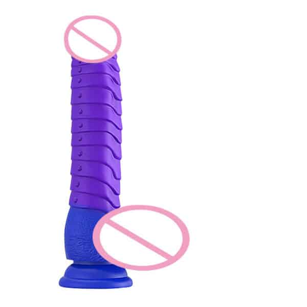 Color-Changing Automatic Thrusting Dildo – Liquid Silicone Realistic Vibrator Machine for Women - Image 5
