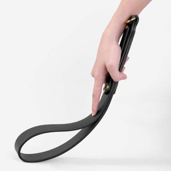 Premium Genuine Leather Spanking Paddle – Heavy Impact BDSM Tool for Intense Discipline & Roleplay